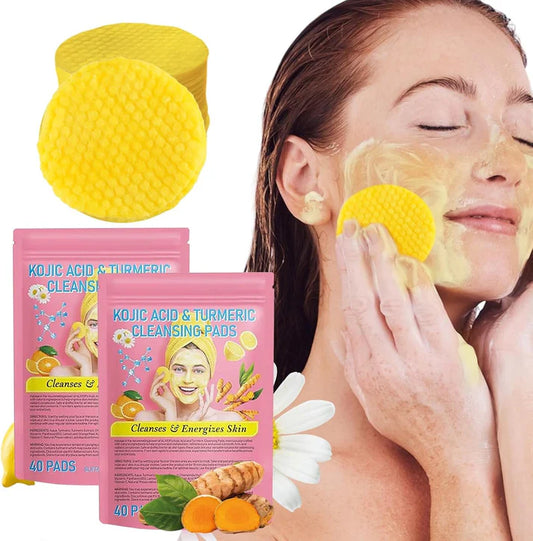 KojicGlow™ - Kojic Acid & Gurkemeje Rensende puder